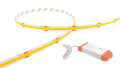 Michelle - proj. ext. ip65 ik08 blanc 110° led intég. 50w 3000k + détecteur pir