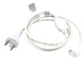 Zao - rail 1 all. + 3 spots gu10, blanc, a/lpes led 4,2w 3000k 500lm incl