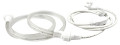 Zao - rail 1 all. + 3 spots gu10, blanc, a/lpes led 4,2w 3000k 500lm incl