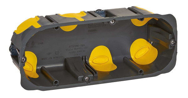 Boîte d'encastement eco batibox - 6 postes prof 50