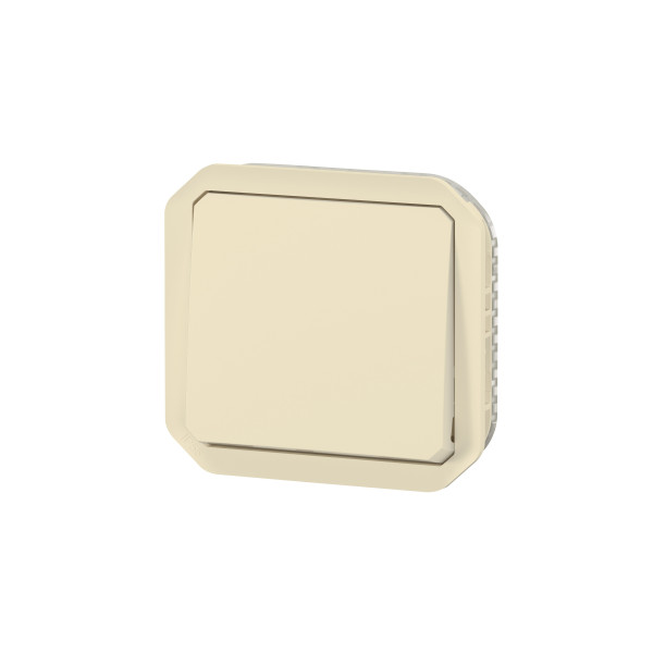 Plexo commande simple réversible va-et-vient ou poussoir - sable - composable