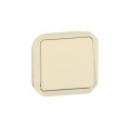 Plexo commande simple réversible va-et-vient ou poussoir - sable - composable