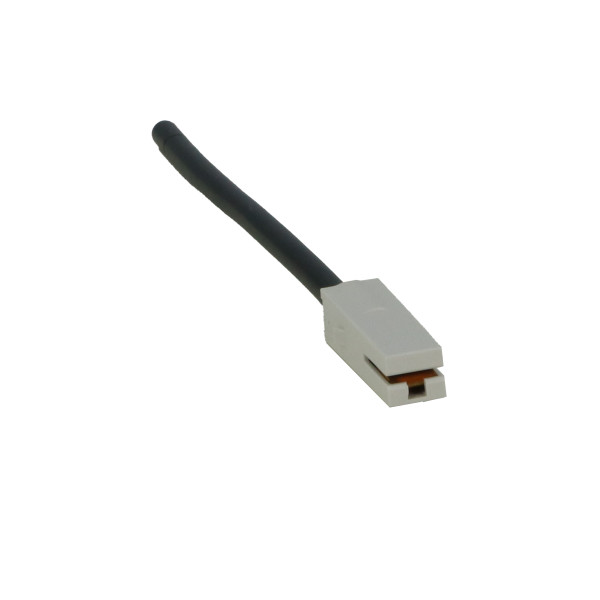 Cordon phase pour répartiteur lexiclic 10mm2 longueur 120mm noir