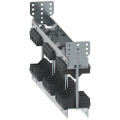 Support jdb prof 600mm entraxe 175 barres cuivre ép. 10mm alignées xl³hp 6300