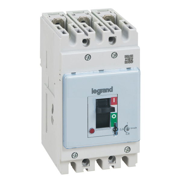 Disjoncteur dpx³125hp magnétothermique pouvoir de coupure 100ka 3p 25a