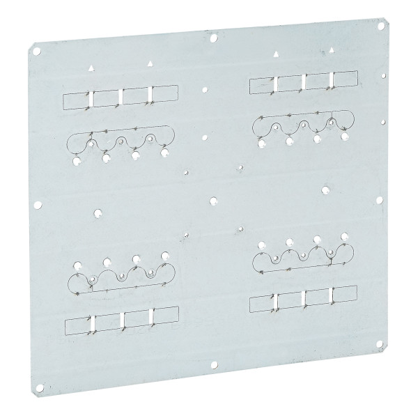 Plaque de montage et d'interverrouilage pour 2 dpx³125 hp