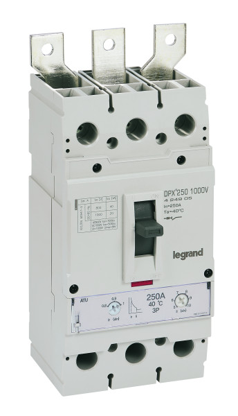 Écarteurs dpx³ 250 1000v - 3p pour connexions entrantes/sortantes - 3 pôles