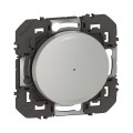 Interrupteur connecté dooxie aluminium, 200w, led, sans neutre, app