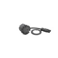 Disq60 incara 2p+t schuko surface et cordon 2m wieland - noir