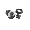 Disq80 incara 2p+t bs + usb a+c + rj45 + cordon 2m fiche bs1363 - métal