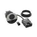 Disq80 incara 2p+t bs + usb a+c + sortie câble + cord 2m fiche intersoc - metal