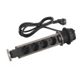 Tower 60 incara Ø60mm 4x2p+t schuko - cordon 2m