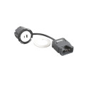 Disq60 incara chargeur usb a+c et cordon 2m fiche intersoc r - blanc