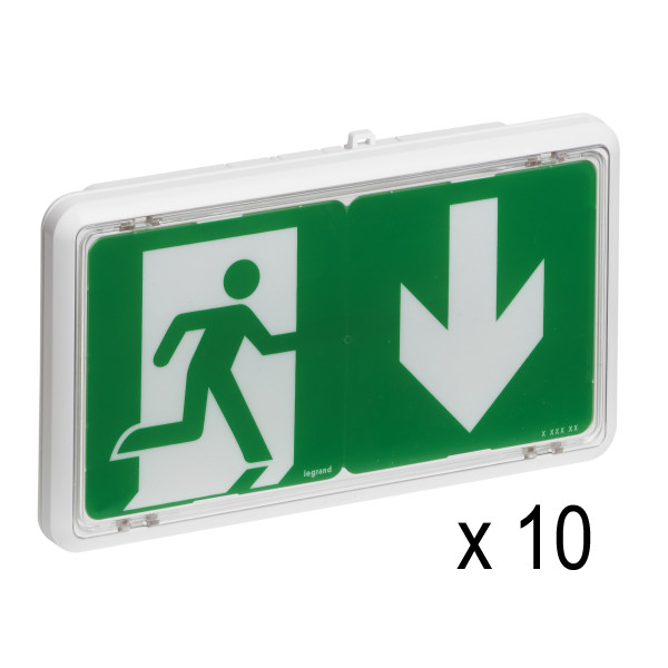 Lot de 10 baes evacuation 062525 connectés reconditionnés sans patère ap. 2019