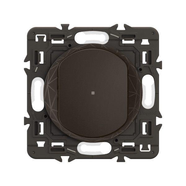 Interrupteur connecté céliane noir, 200w-zigbee pilotable via app et cde vocale