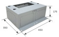 Socle de fixation irve pour parktotem sur caniveau - 6910199