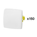 Interrupteur ou va-et-vient simple composable blanc 150 colisage chantier