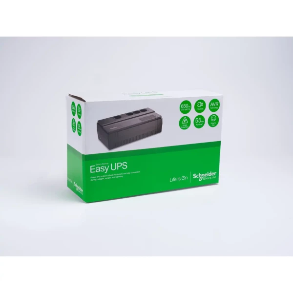 Onduleur Schneider Easy UPS 650VA – 4 Prises Schuko BVS650I-GR
