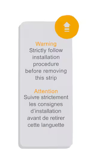 Lot de 5 doubles faces adhésives pour IntelliTAG® Somfy