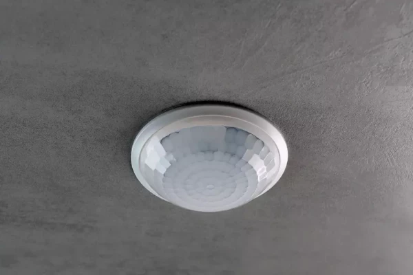 Détecteur mouvement encastré plafond 360° blanc 2 contacts