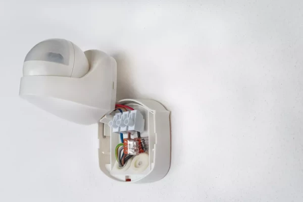 Détecteur mouvements 180° blanc sensnorm