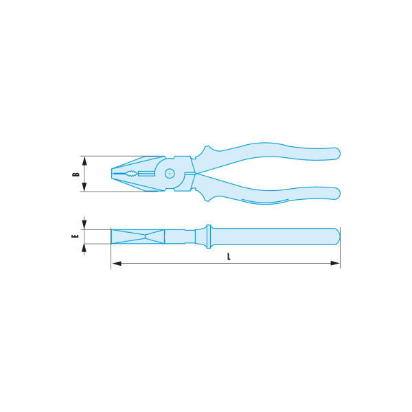 Pinces lineman’s, antidéflagrant, 150 mm