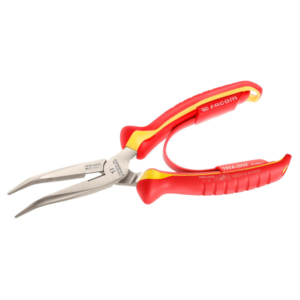 Pince demi-ronde bec long isolée 1000 volts