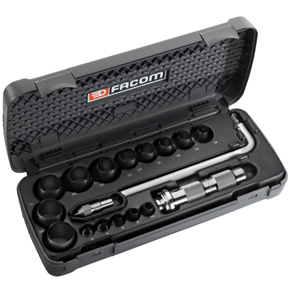 Coffret d'emporte-pièces pour joints - 18 pièces