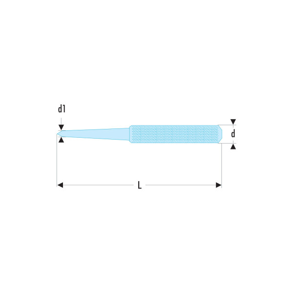 Pointeau de précision, 2,5 mm