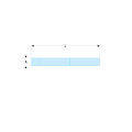 Burin extra-plat, 26 x 235 mm, sls