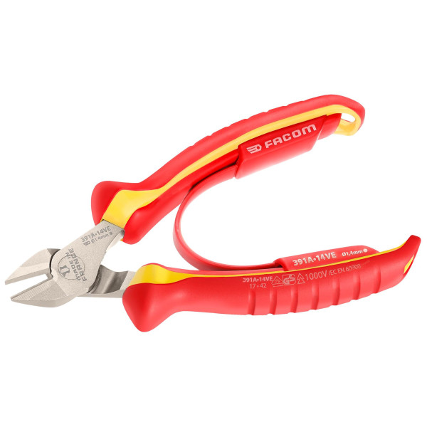 Pince coupante diagonale - modèle électricien - isolée 1000 volts