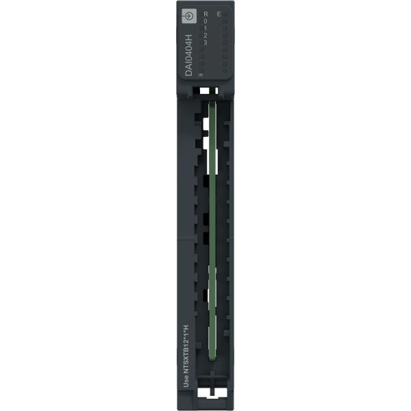 Edge i/o nts module seul entrée tor 4 voies,100à120vac,sink,1/2fils - durcie
