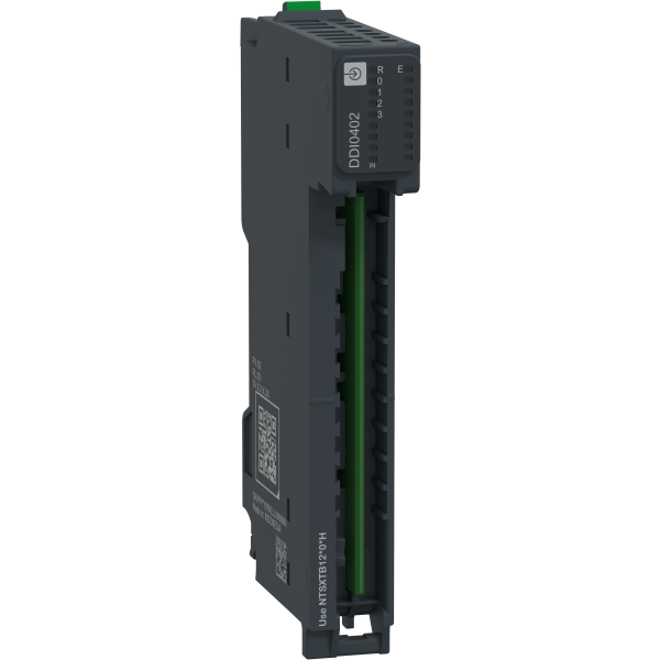 Edge i/o nts module seul entrée tor 4 voies,24vdc, sink,diag, 1/2/3fils