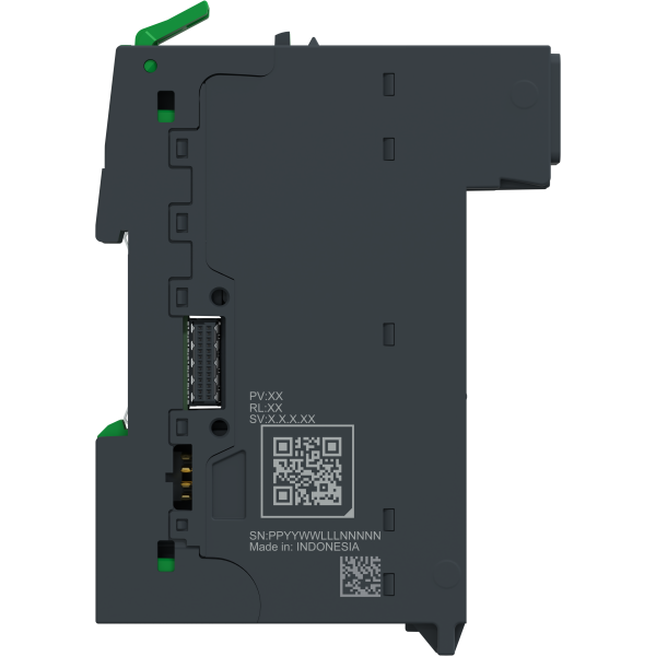 Edge i/o nts module+base s. relais 2 voies, no/nc, 5 à 125vdc, 24 à 240vac, 2a