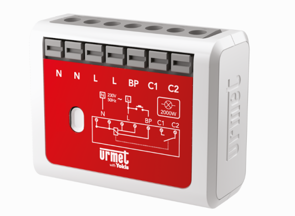 Télérupteur temporisable 2000W radio Zigbee UP avec bornier rapide