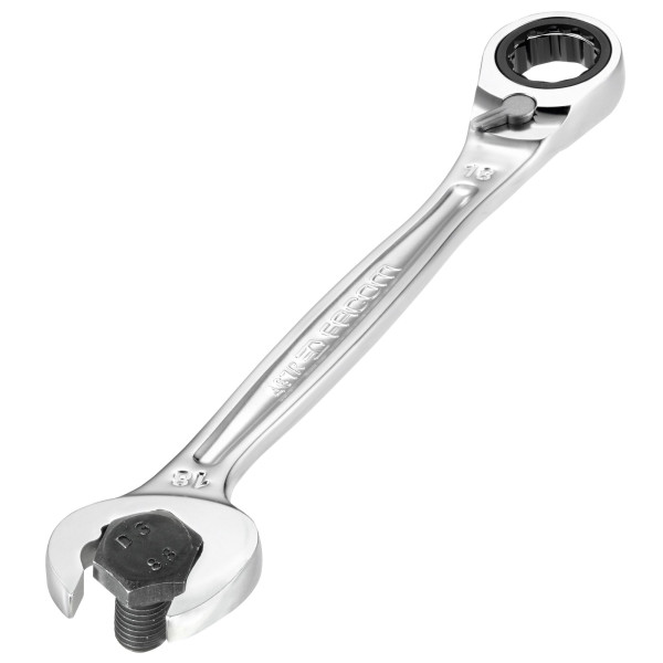 Clé mixte à fourche rapide à cliquet métrique