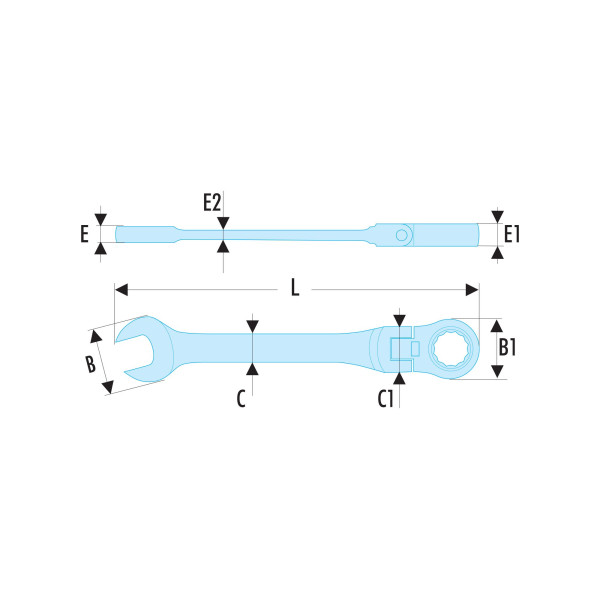 Sélection 104 outils en pouces méca moteur - modules mousse et caisse étanche