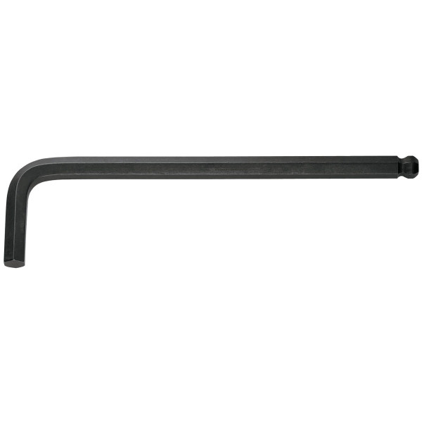 Clé mâle longue métrique, tête sphérique, 2,5 mm