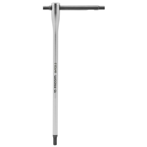 Clé mâle en "t" coulissante, 3 mm