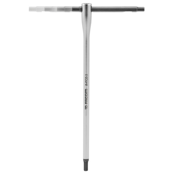 Clé mâle en "t" coulissante, 4 mm