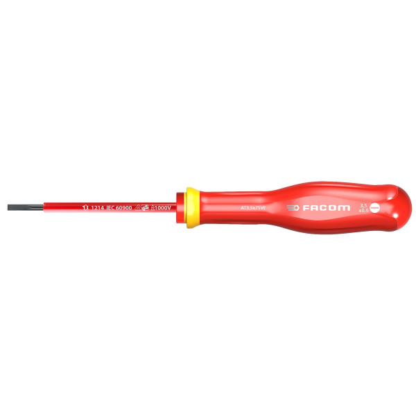 Tournevis protwist® isolés 1000 volts pour vis à fente