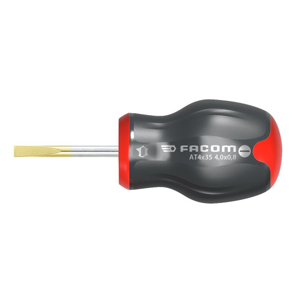 Tournevis protwist® pour vis à fente - lame courte