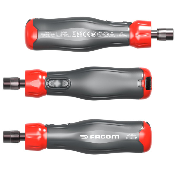 Tournevis assisté 4v e-protwist avec embouts ph-pz-6 pans torx - 12 pièces