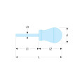 Tournevis protwist® pour vis cruciformes pozidriv® - lames courtes