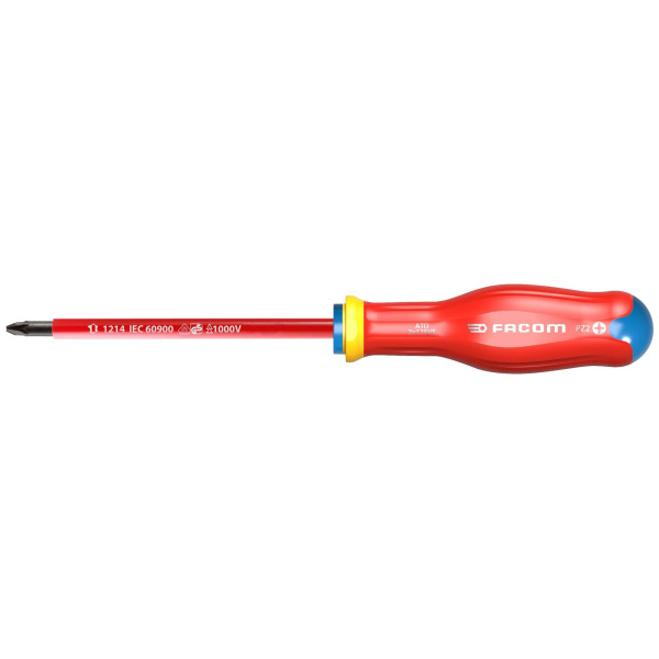 Tournevis protwist® isolés 1000 volts pour vis cruciformes pozidriv®