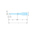 Tournevis protwist® isolés 1000 volts pour vis cruciformes pozidriv®