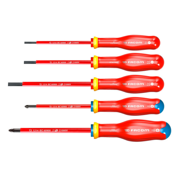Jeu de tournevis protwist® isolés 1000 volts