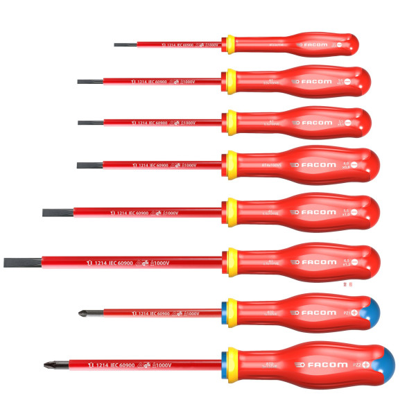 Jeu de tournevis protwist® isolés 1000 volts