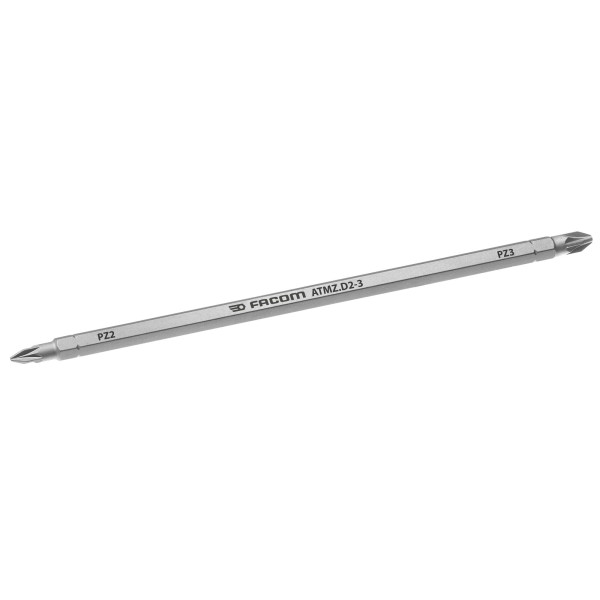 Lame réversible 1/4" pozidriv® pz2 - pz3