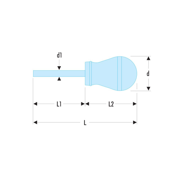 Tournevis protwist® pour vis cruciformes phillips® - lames courtes